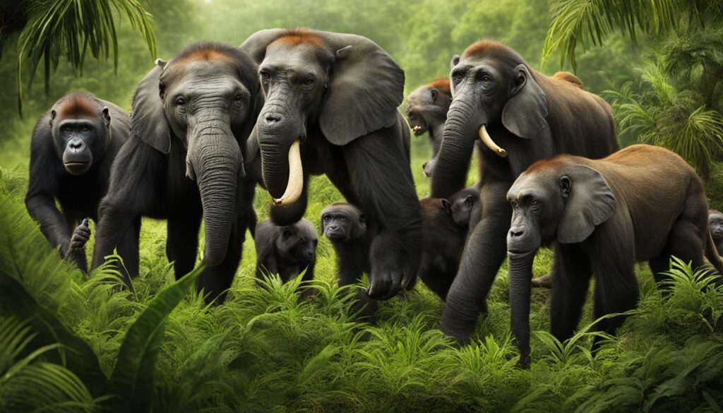 Congo animal species