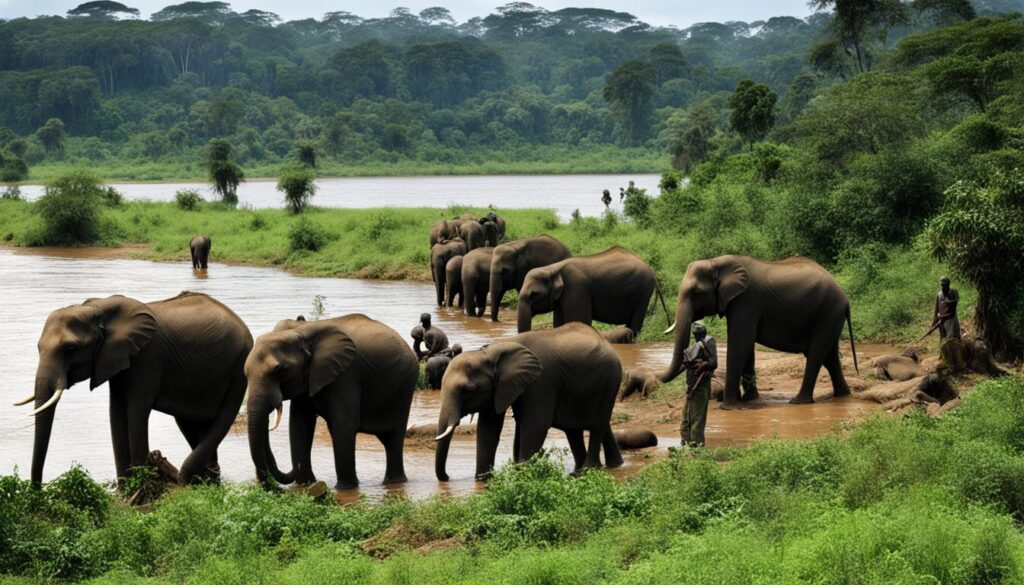 wildlife threats in Congo