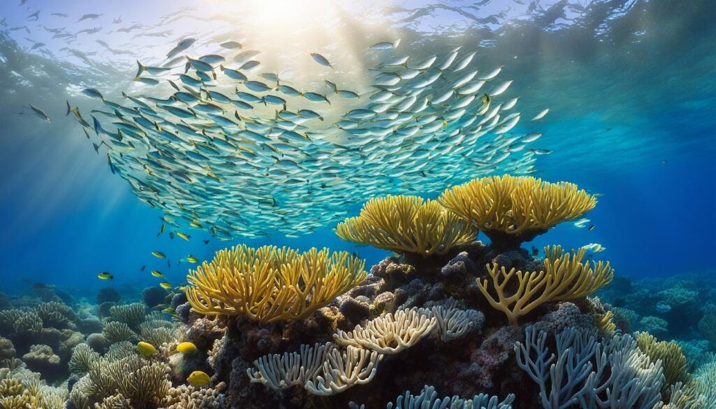 Coral reefs in Mauritius