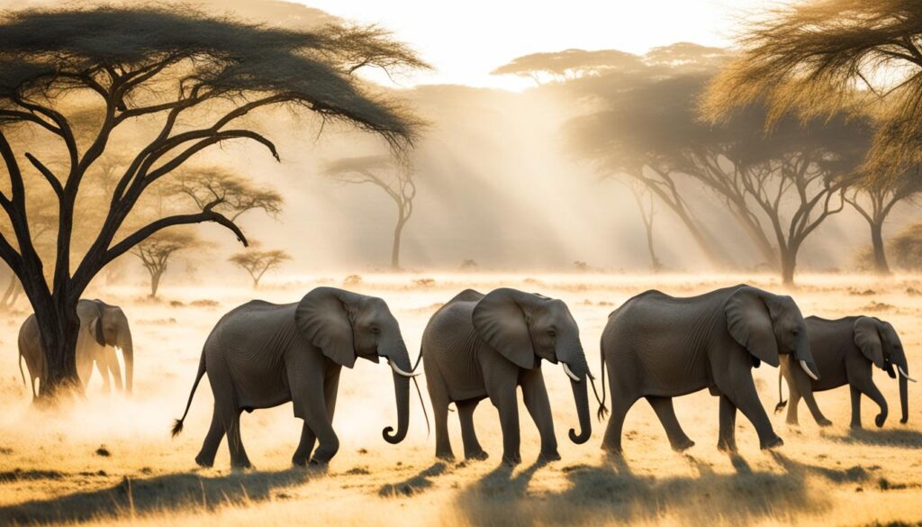 Kenya safari animals