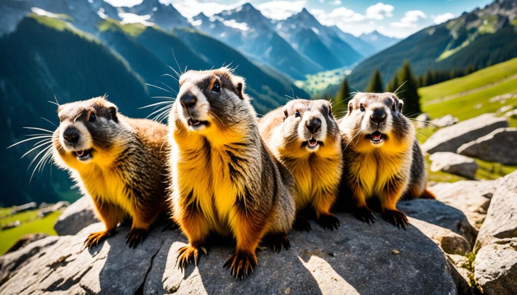 Marmots in Malbun