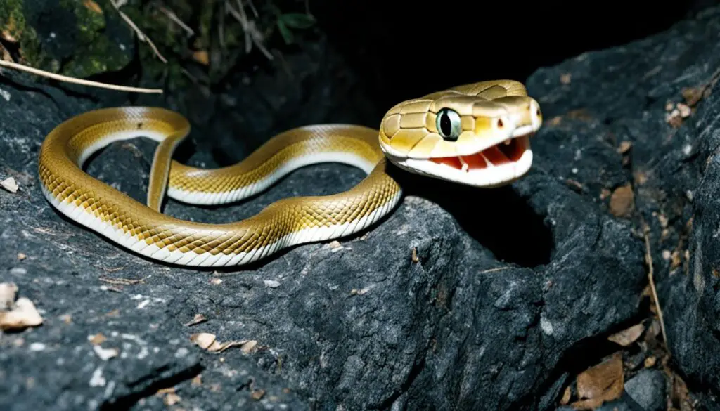 Deadly snake in Myanmar