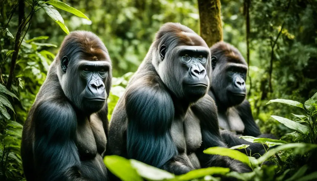 Gorillas in Rwanda