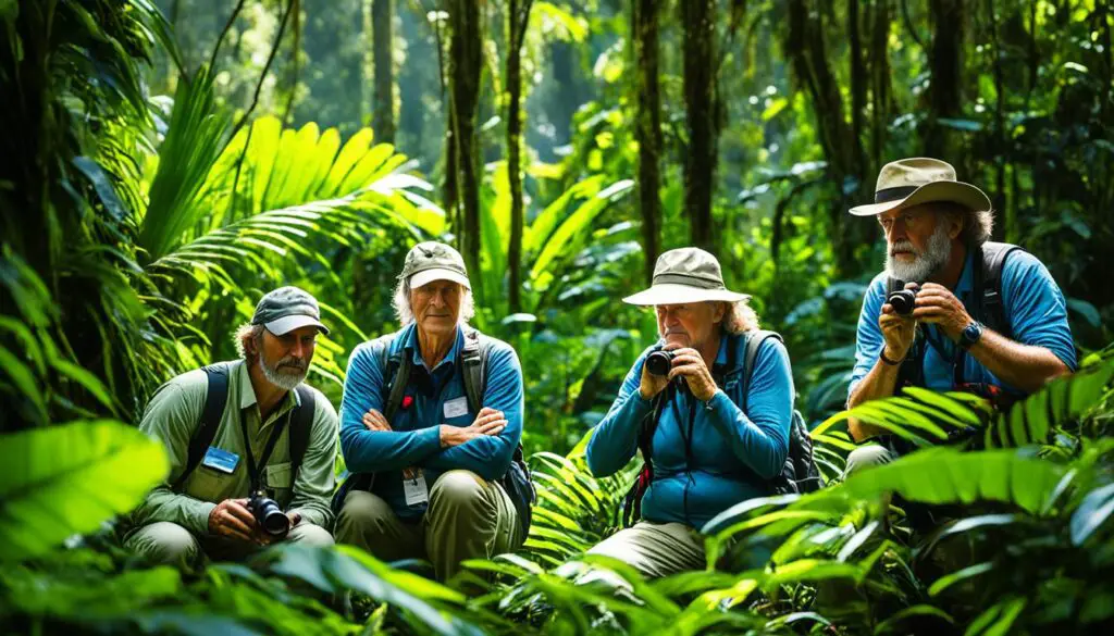 bird watching in Papua New Guinea